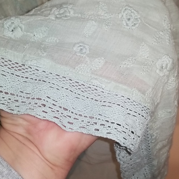 Free People Small Boho floral longsleeve mini - Picture 3 of 9